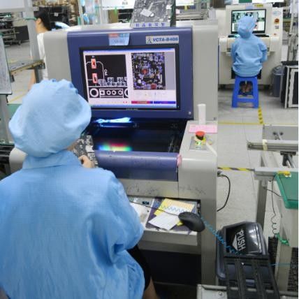 Shenzhen Shinelink Technology Ltd linha de produção da fábrica