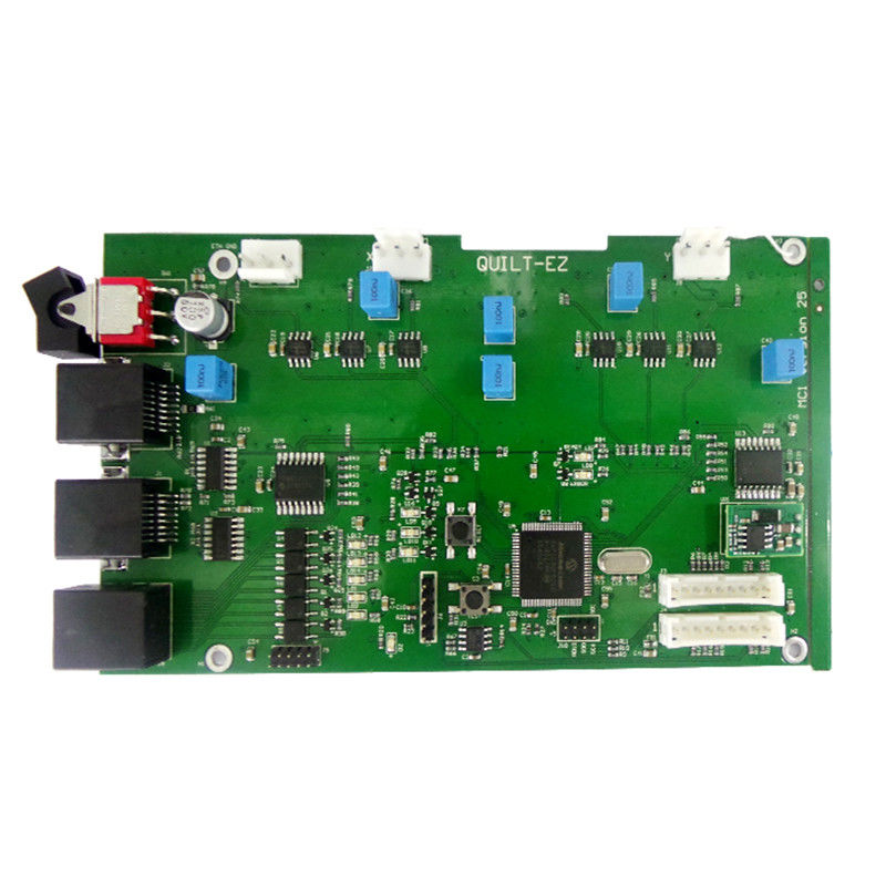 100% E-test Green soldermask pcba board  UL / RoHS certificate electronic pcb assembly