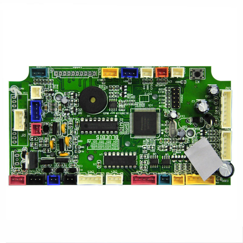 100% E-test Green soldermask pcba board  UL / RoHS certificate electronic pcb assembly